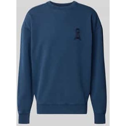 relaxed fit sweatshirt van puur biologisch katoen model 'ICONIC GMT DYE'