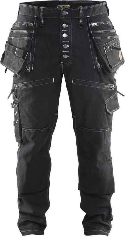 Blaklader Baggy denim stretch X1900 1999-1141 - Zwart - D92