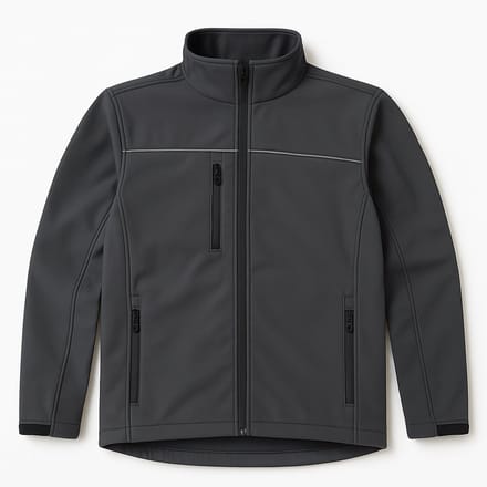 Softshell Werkjas 3-Lagen – Grijs (2XL)