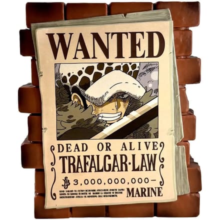 Beeldje Plastoy One Piece Wanter Law Trafalgar