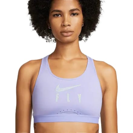Nike Dri-fit Fly Sport-bh Dames Paars K569