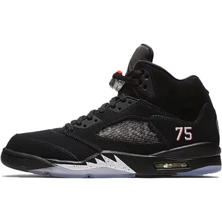 Air Jordan 5 Psg 75 Logo 'Zwart' AV9175-001 42 black