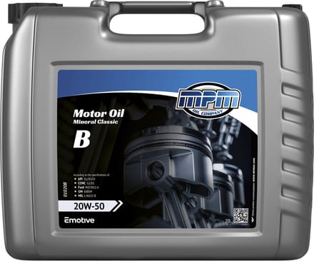MPM Motorolie 20w50 classic - 20 liter