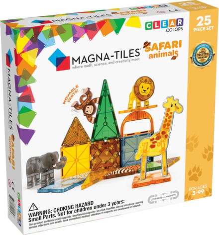 20925 - MAGNA-TILES® Safari Dieren 25-delige set