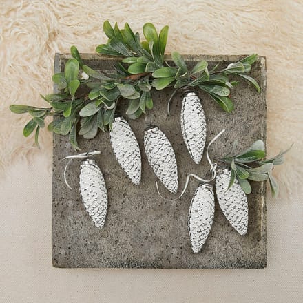 LOBERON Hanger set van 6 Fréderise antiekwit
