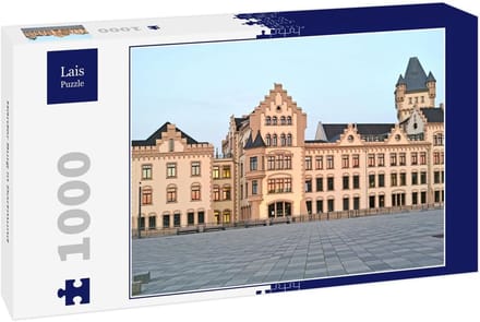 Puzzel Kasteel - 1000 Stukjes - Ontspanning Thuis - Gedetailleerd Ontwerp - 60x46cm