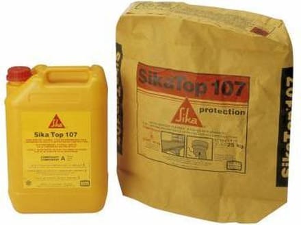 SikaTop-107 Protection - Micro-mortel waterdichting - Sika -  Grijs