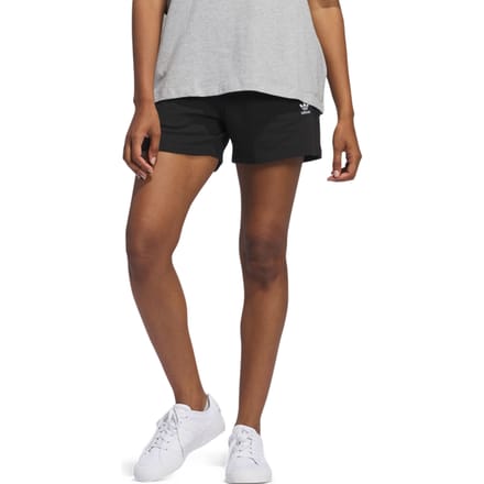 Adidas Essentials Korte Broeken Dames - Zwart - Maat S (34-36) - Poly Mesh