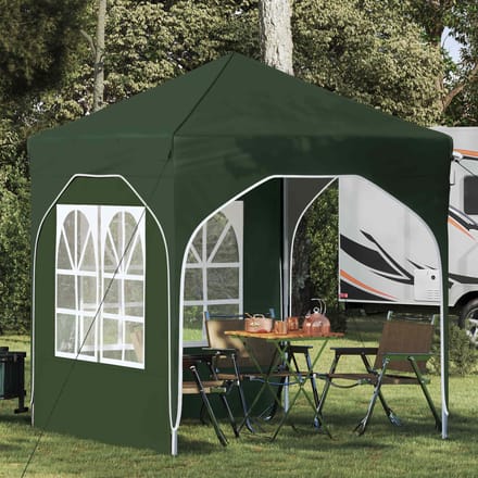 vidaXL - Pop-up - Feesttent - 192 - x - 192 - x - 245 - cm - Groen