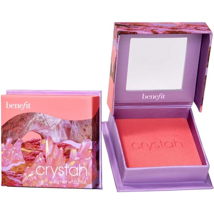 Benefit Wanderful World Blushes Powder Highlighter Crystah Strawberry Pink - 6 gr