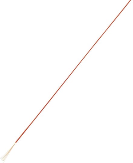 TRU COMPONENTS 1565362 Draad LiFY 1 x 0.75 mm² Rood 10 m