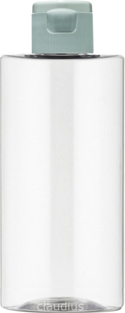 Lege Plastic Fles 500 ml PET - Transparant - met witte klepdop - set van 10 stuks - navulbaar - leeg