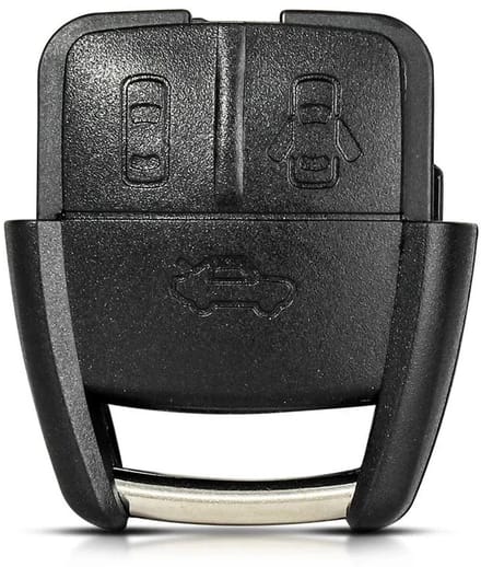 XEOD Autosleutelbehuizing - sleutelbehuizing auto - sleutel - Autosleutel / Geschikt voor: Opel & Chevrolet 3 knops