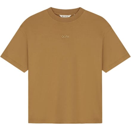 Boxy t-shirt voor dames Olaf Hussein Rétro Logo