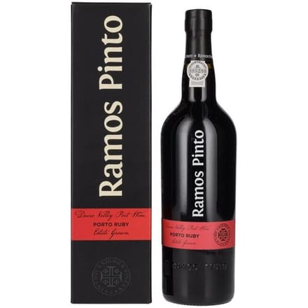 Ramos Pinto Porto &amp; Douro Ramos Pinto Fine Porto Ruby 19,5% Vol. 0,75l in geschenkverpakking