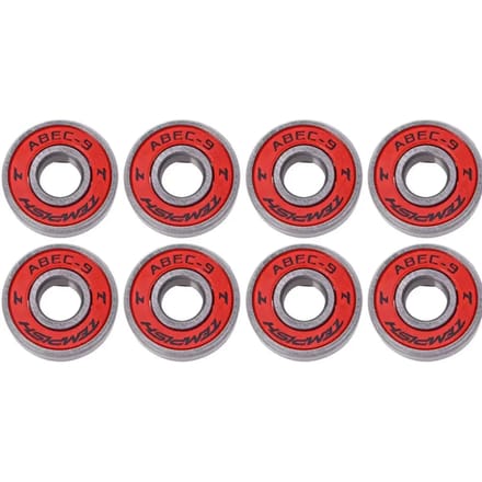 Tempish - ABEC 9 Chrome Lagers - 8 Stuks - High-Speed Skate & Skeeler Bearings - Laag Rollweerstand
