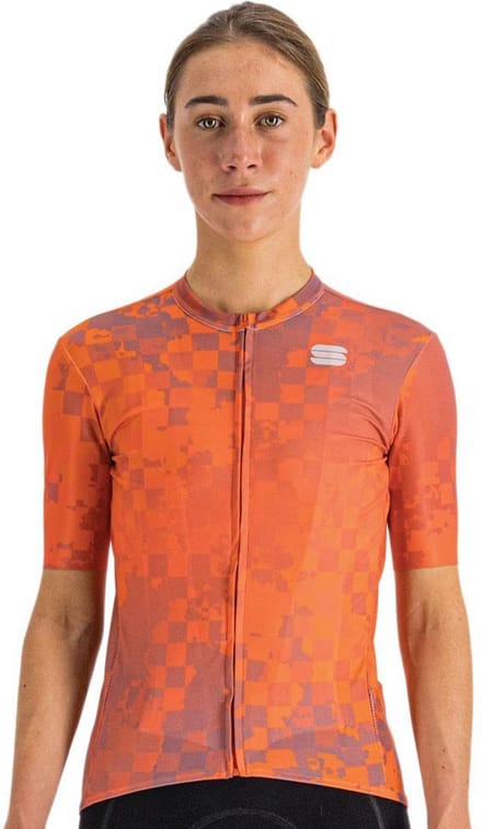 Sportful ROCKET Fietsshirt Dames Pompelmo Mauve - Vrouwen - maat L