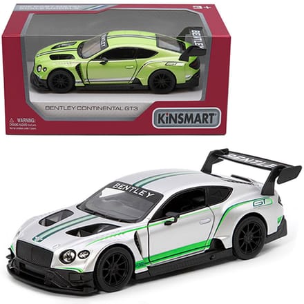 Bentley Continental GT3 1:38 metalen model auto - terugtrekken