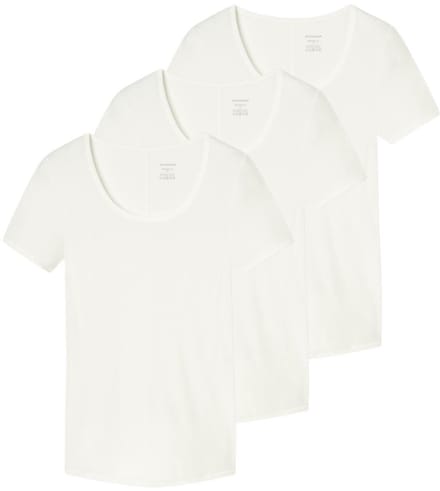 Schiesser Dames onder t-shirts 3 pack Personal Fit
