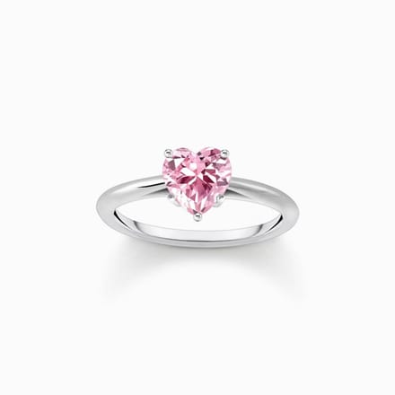 Thomas Sabo - TR2476-051-9-52 - Ring - Dames - Love & Hearts - ringmaat 52