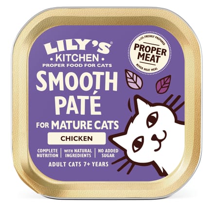 Lily's Kitchen Senior Smooth Paté Selectie 19 x 85 g - Kip