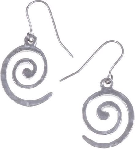 Spiral oorbellen , keltische oorbelen