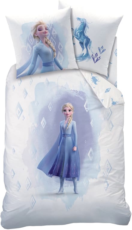 Disney Frozen Dekbedovertrek Element - 140 x 200 + 63 x 63 cm - Katoen