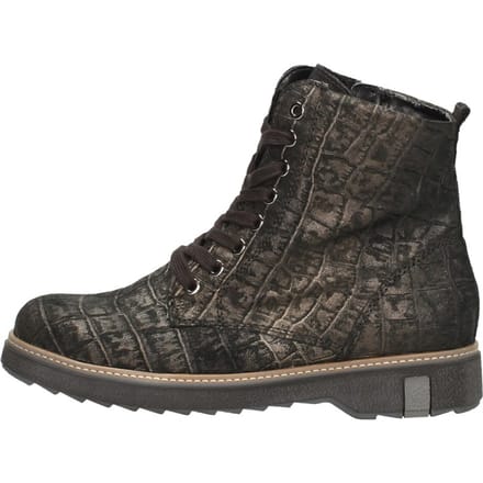 Waldlaufer Kitomi Veterschoenen Hoog - donkerbruin - Maat 37