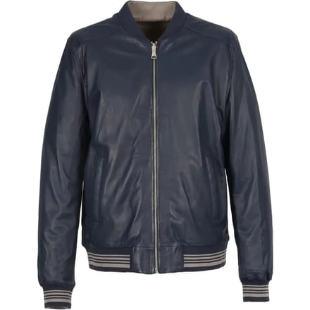 Leren Bomber met Rits Oakwood Tyler