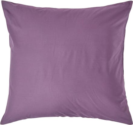 Homescapes Kussensloop 60x60 cm – Paars – 100% Egyptisch Perkal Katoen – 200 TC