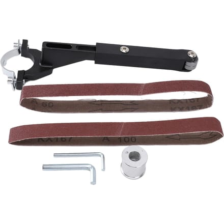Adaptateur de ponceuse à bande pour meuleuse d'angle, accessoire de polisseuse pour ponceuse à bande pour modèle 100