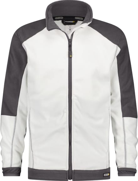 Tweekleurige fleecevest