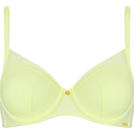Livera Bra Tshirt Covering Memory Soft Lace Tender Yellow Größe: F80 | BHs Outlet | Damen | Gelb