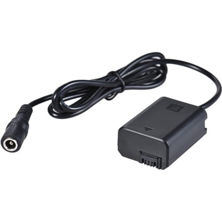 AC-PW20 AC-voeding NP-FW50 Dummy-batterijadapter Camera-oplader voor Sony EU Plug black