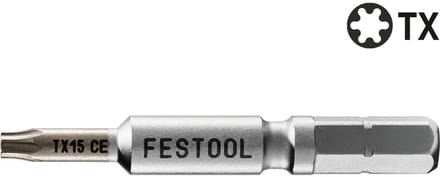 Festool 205079 TX 15-50 CENTRO/2 TX-bit Aandrijving: 1/4 (6,3 mm) Uitvoering: TX TX 15 50 mm