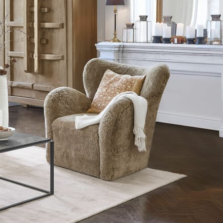 LOBERON Fauteuil Ambrécourt taupe
