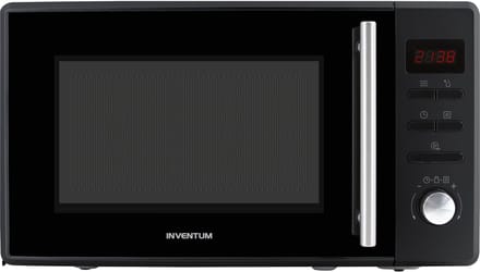 Inventum MN207SB Solo magnetron - 20L - 800W - 8 kookprogramma's - Display - Ontdooifunctie - Zwart