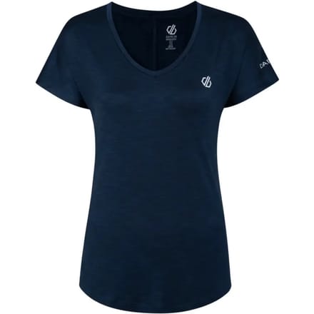 T-shirt Korte Mouwen Hiking Dames Ademend