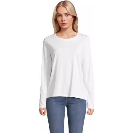 Dames-T-shirt met lange mouwen Sol's Monarch