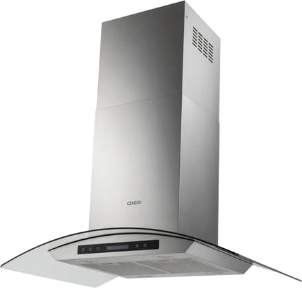 CENDO KR62EPDI - Eiland Afzuigkap - 90 cm - RVS Glas - 850 m³/h - A+ - Fluisterstil