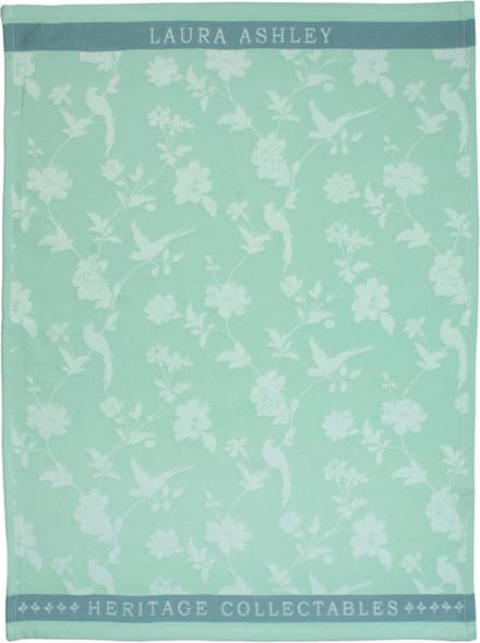 Theedoek Mint Flowers 50x70 cm - Laura Ashley Heritage servies