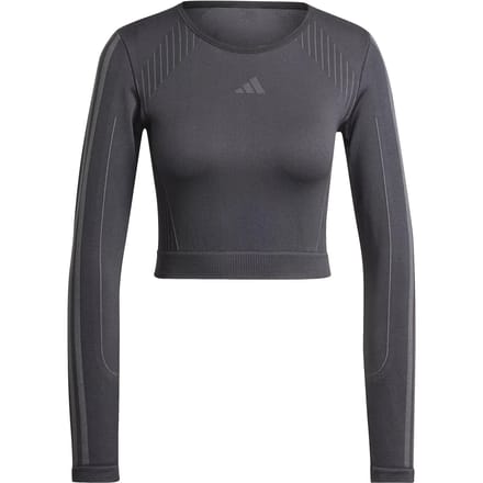 adidas Performance Knit Longsleeve - Dames - Zwart- XS