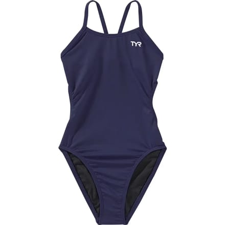 1-delig meisjes zwempak TYR Solid Cutoutfit