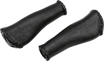 Ergotec Handvat Monaco Als-09/2 135 / 92 Mm Leer Zwart