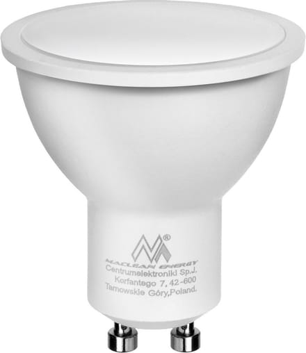 Maclean - LED-lamp Lichtbron - 7W 490lm 3000K - Warm wit
