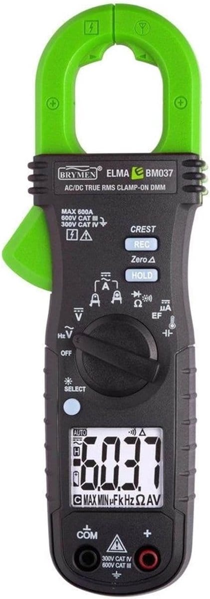 Elma Instruments Elma bm037 trms ac/dc clamp multimeter