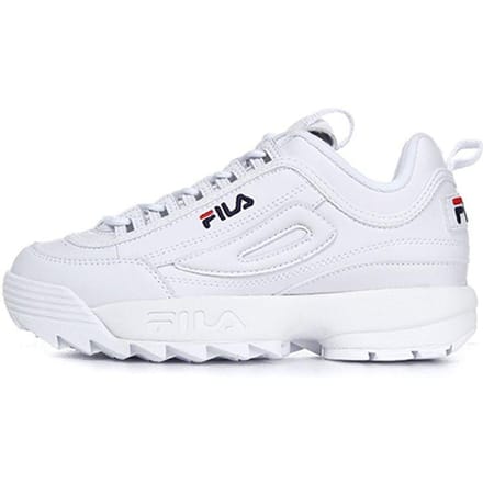 FILA Disruptor 2 Chaussures Dad Confortables Basses Baskets Unisexe Blanc FS1HTB1071X_WWT 42 white