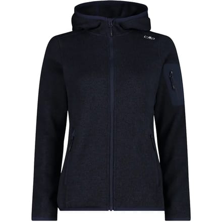 Dames fleece met capuchon CMP