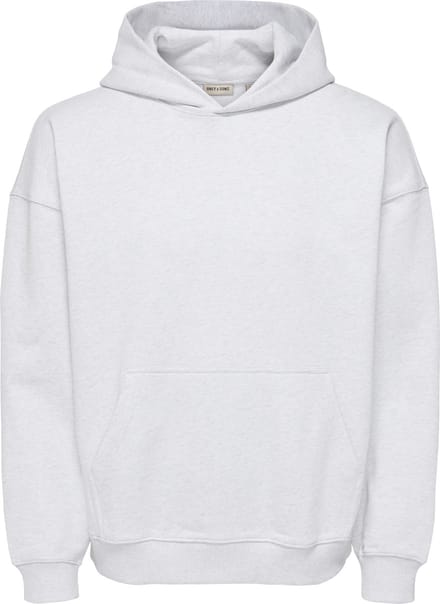 ONLY&SONS - ONSLUCAS OVZ LS HOODIE SWEAT - Heren - Sweaters