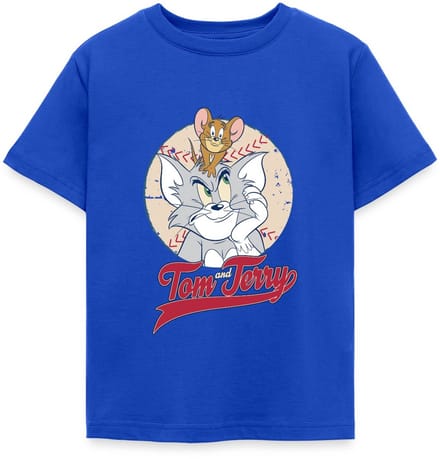 Tom En Jerry Baseball T-Shirt Kinderen